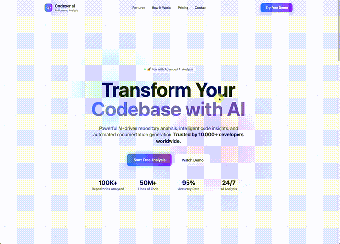 Codexer.ai Platform Demo
